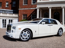 Rolls Royce Phantom for weddings in Waltham Abbey