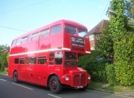 Routemaster Bus for weddings in London
