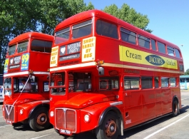 London Routemaster Wedding Bus Hire in Tonbridge