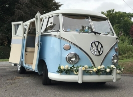 Classic VW Campervan for weddings in Whitstable