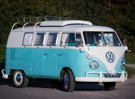 Splitscreen Campervan for weddings in Southsea