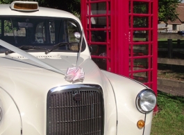 White London Taxi for Weddings in Lewes