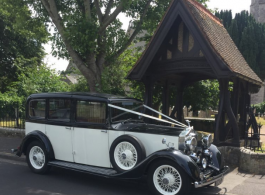 Vintage Rolls Royce for weddings in Porsmouth