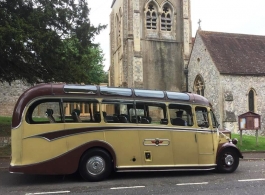 1949 Vintage wedding Bus for hire in Southampton