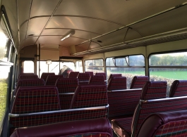 Vintage wedding bus for hire in Gwent