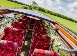 Vintage Bedford Bus for weddings in Mansfield