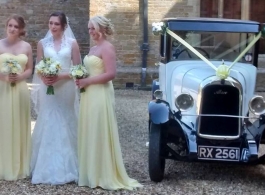 Vintage Citroen wedding car for hire in Dunstable