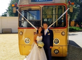 39 seat bus for weddings in Westerham