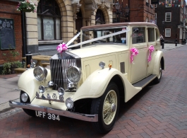 Rolls Royce wedding car hire in Rochester