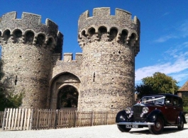 Rolls Royce Vintage wedding car hire in Canterbury