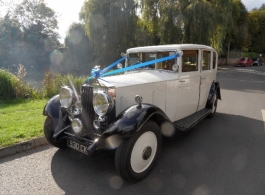 Vintage Rolls Royce for weddings in Southampton