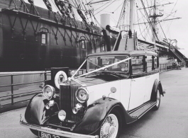 1935 Rolls Royce for wedding hire in Fareham