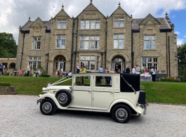 Vintage style wedding car hire in Barnsley