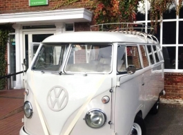 Classic VW Campervan wedding hire in Aylesbury