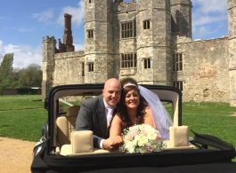 1930s style car for weddings in Hampshire