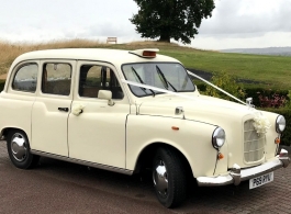 Classic London Taxi wedding Hire in Basingstoke 