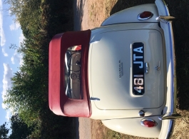 Morris Minor for wedding hire in Bristol